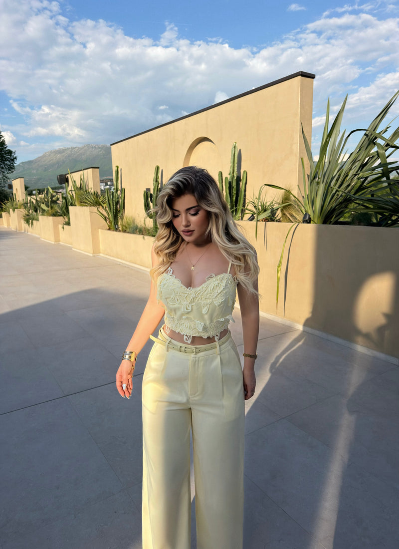 SET CROP DHE PANTALLONA