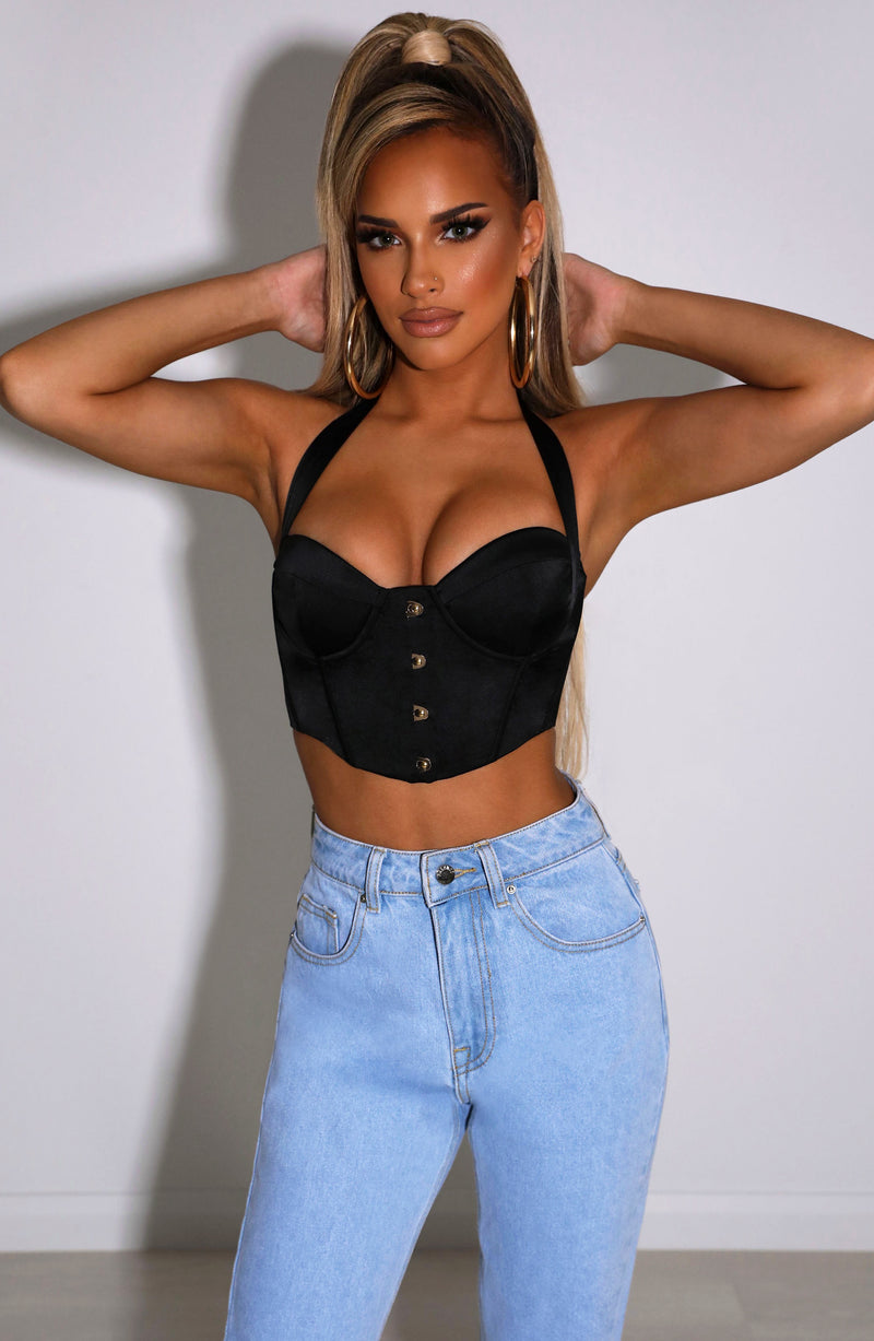 Aaliyah Corset - Black Babyboo Fashion Premium Exclusive Design