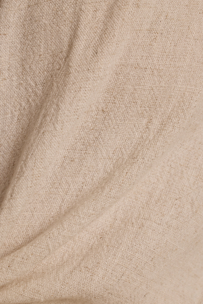 Augusta Natural Linen Top