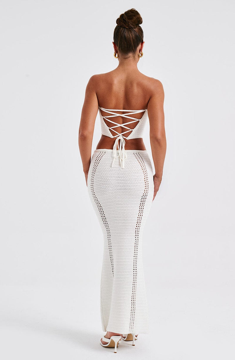 Carly Corset - White Tops Babyboo Fashion Premium Exclusive Design