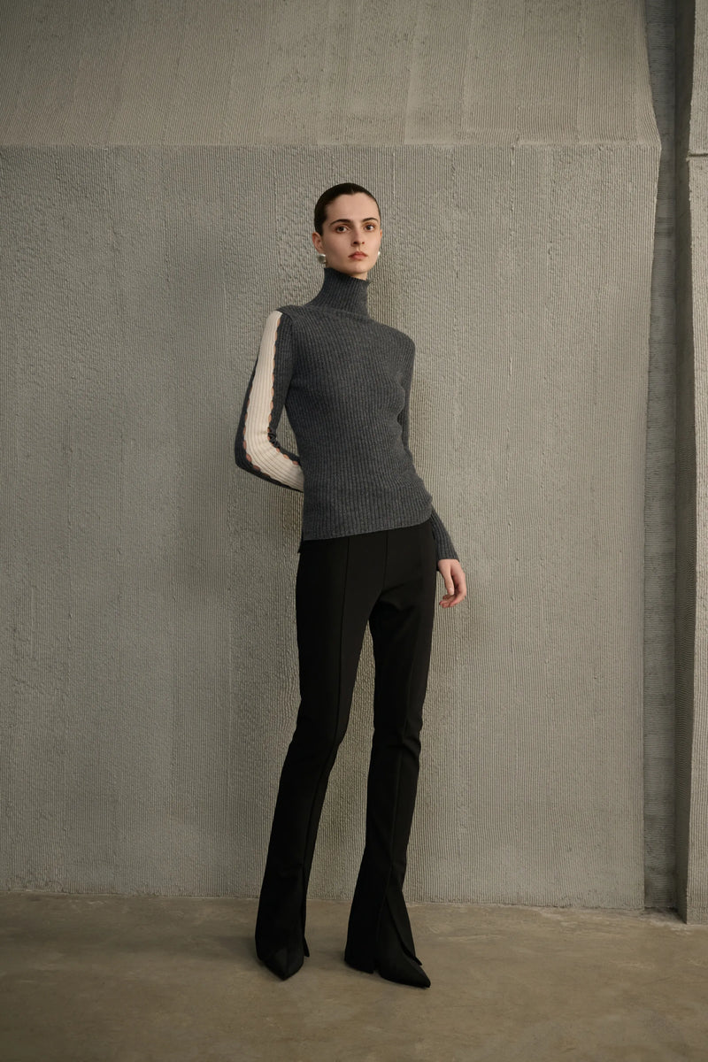 Cashmere turtleneck sweater