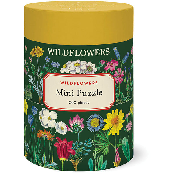 Cavallini Mini Puzzle Wildflowers