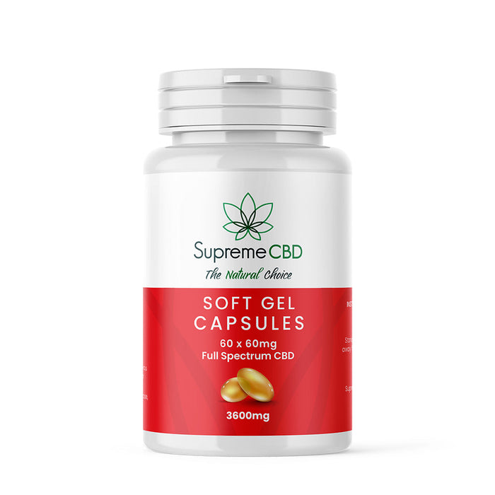 Wholesale CBD Gel Capsules 3600mg
