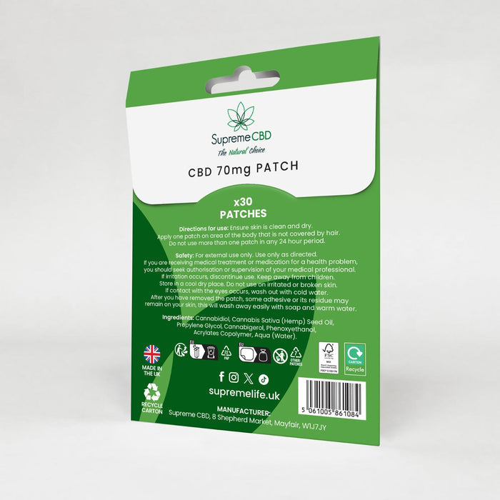 Wholesale CBD Patch 70mg