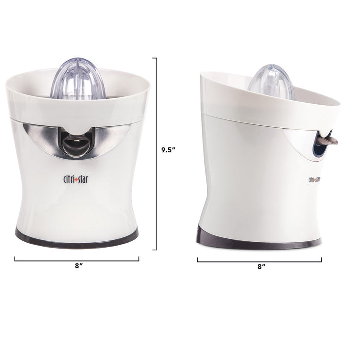 Citristar® Citrus Juicer CS-1000-B - Size 8" W x 8" D x 9.5" H - Tribest