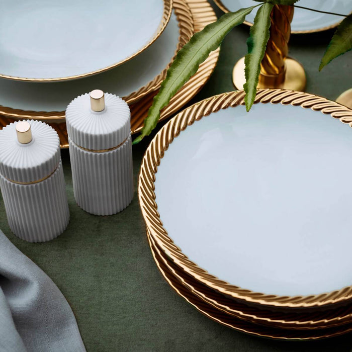Corde Gold Soup Bowl - RSVP Style