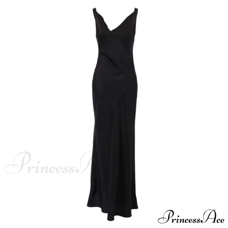 Enela Satin Stylish Maxi Dress