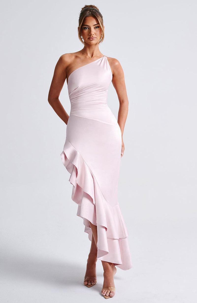 Esmeraya Maxi Dress - Blush Dress Babyboo Fashion Premium Exclusive Design