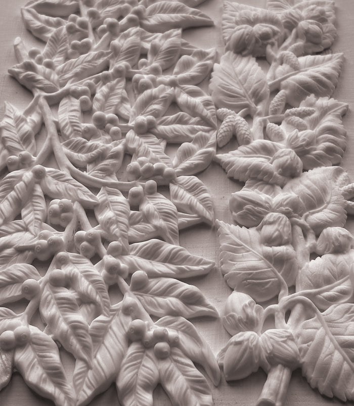 IOD Decor Mould Hazel & Bay 6x10" by Iron Orchid Designs