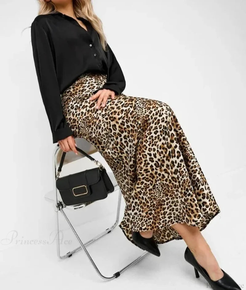 Masha Elegant Maxi Skirt