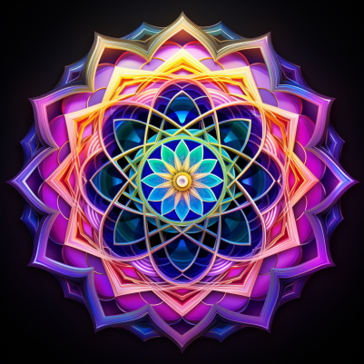 Mesmerizing Mandala Flower