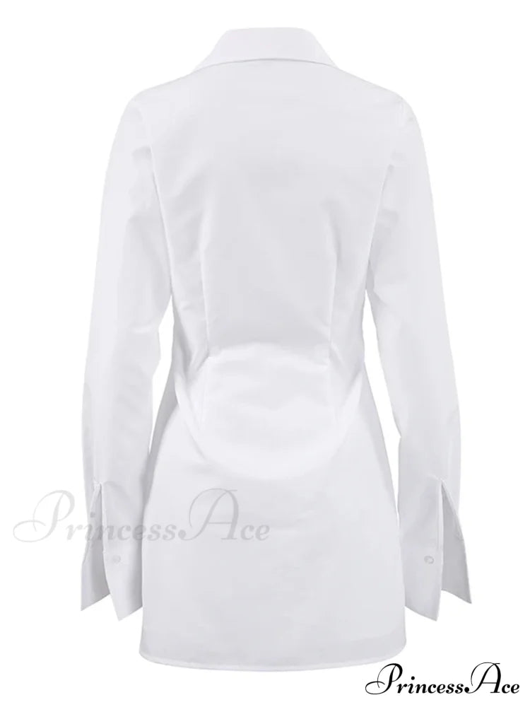 Nora Elegant Shirt Dress
