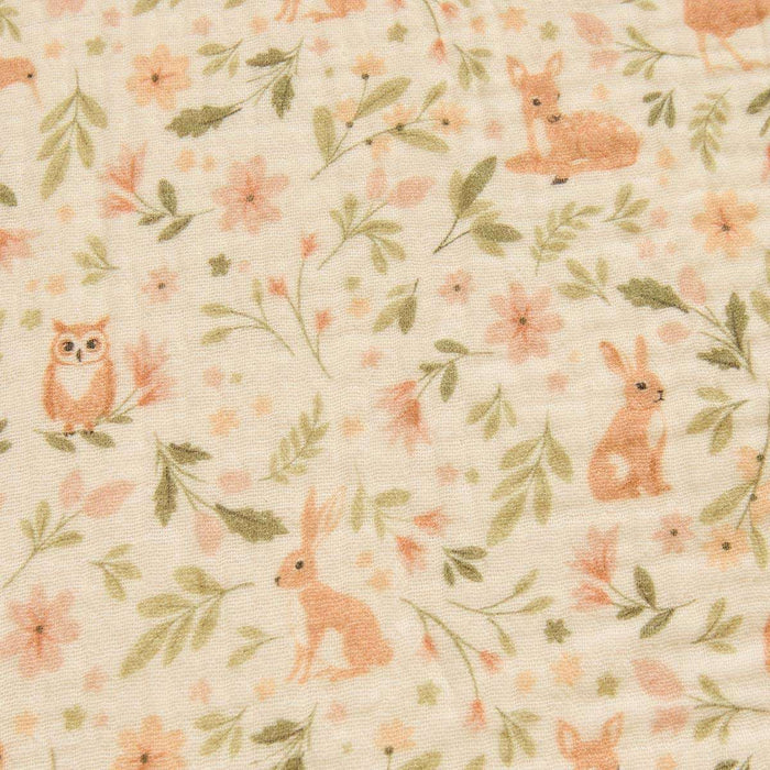 Organic Cotton Cot Sheet - Bush Walk