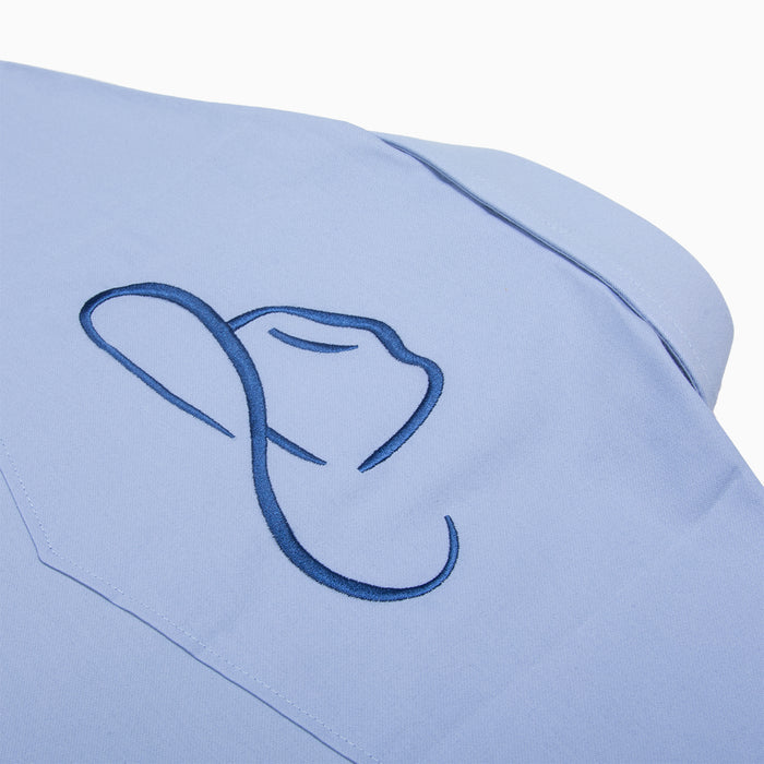 Resistol Marketing Shirt - Light Blue - RESISTOL Cowboy Hats