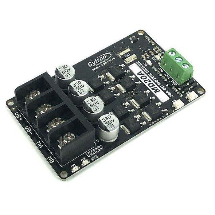 20A 6V-30V Single-Channel DC Motor Driver by Cytron - The Pi Hut