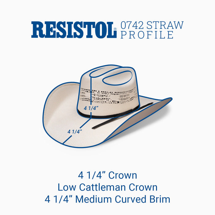7X Ringer Cowboy Hat - RESISTOL Cowboy Hats