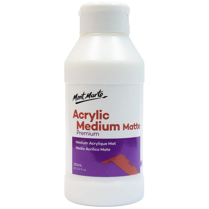 Acrylic Medium Matte Premium 250ml