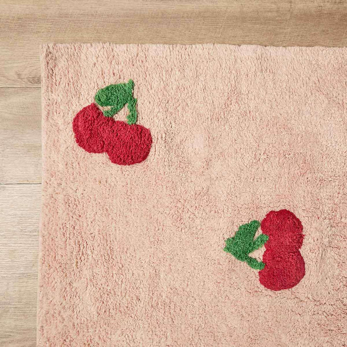Addy Rectangle Cherry Rug - Pink