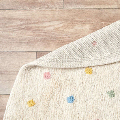 Addy Round Spot Rug - Multi
