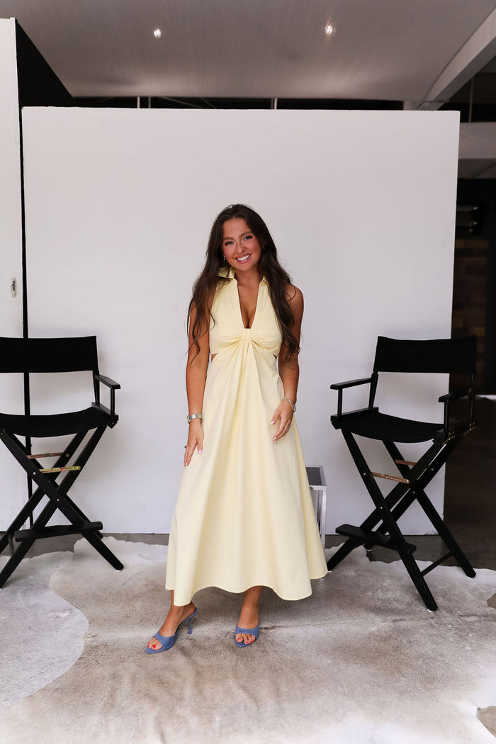 Agatha Dress - Buttercream