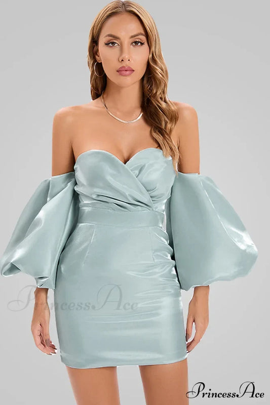 Alexandrine Puff Sleeve Mini Dress | Dress In Beauty