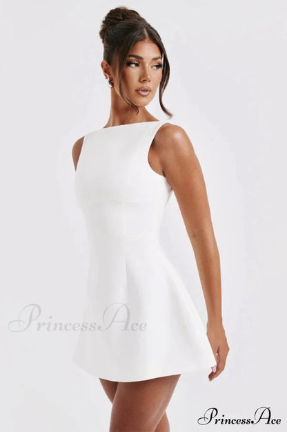 Alicia Elegant Mini Dress