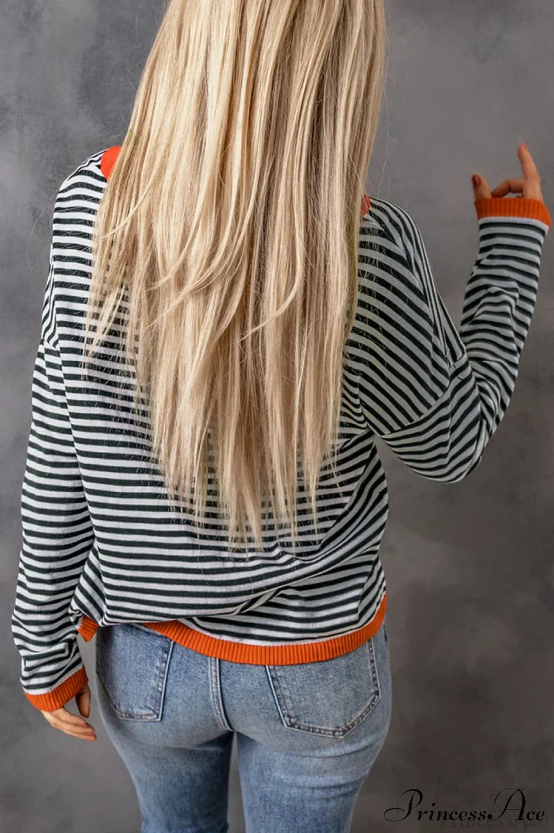 All Around The Charming Way Striped Top