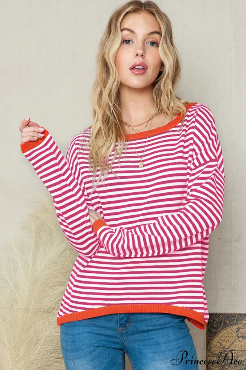 All Around The Way Striped Top | Dress In Beauty