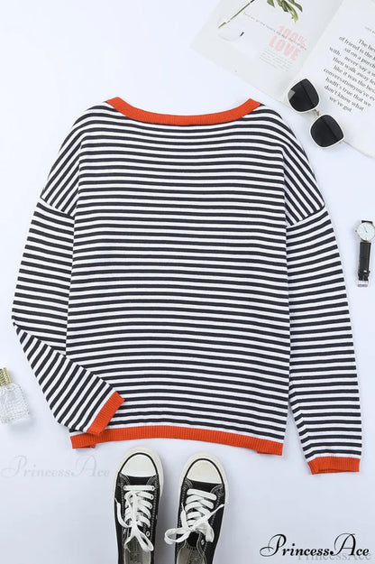 All Around The Charming Way Striped Top
