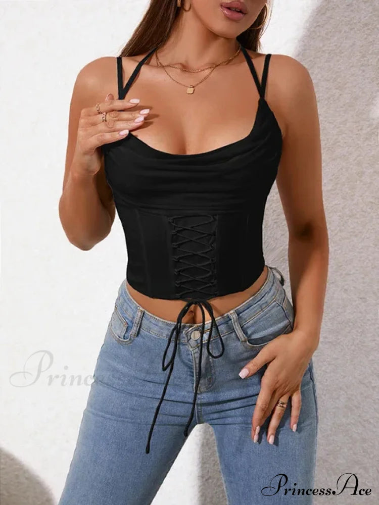 Amber Elegant Crop Top