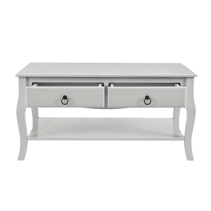 Amelie Coffee Table - Light Grey - DUSK