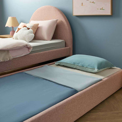 Amelie Single Trundle Bed - Pink