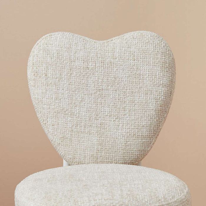 Amour Desk Chair - Cream
