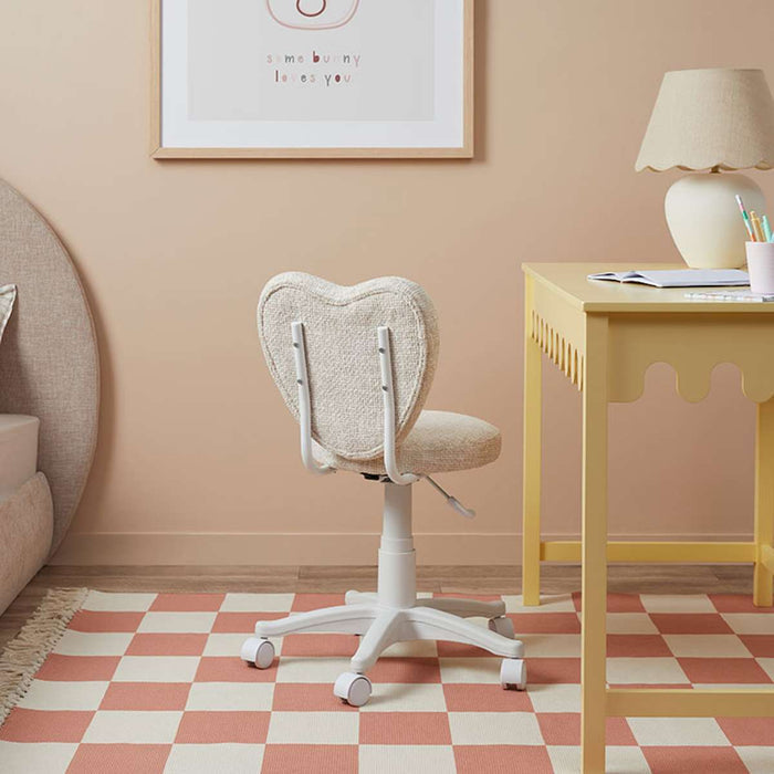 Amour Desk Chair - Cream