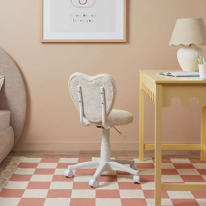 Amour Desk Chair - Cream