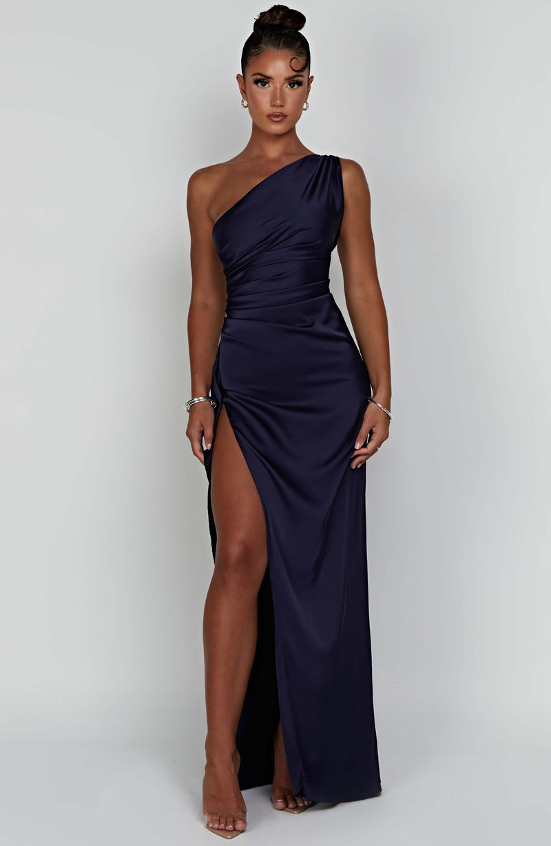 Ariel Maxi Dress - Navy Dress Babyboo Fashion Premium Exclusive Design