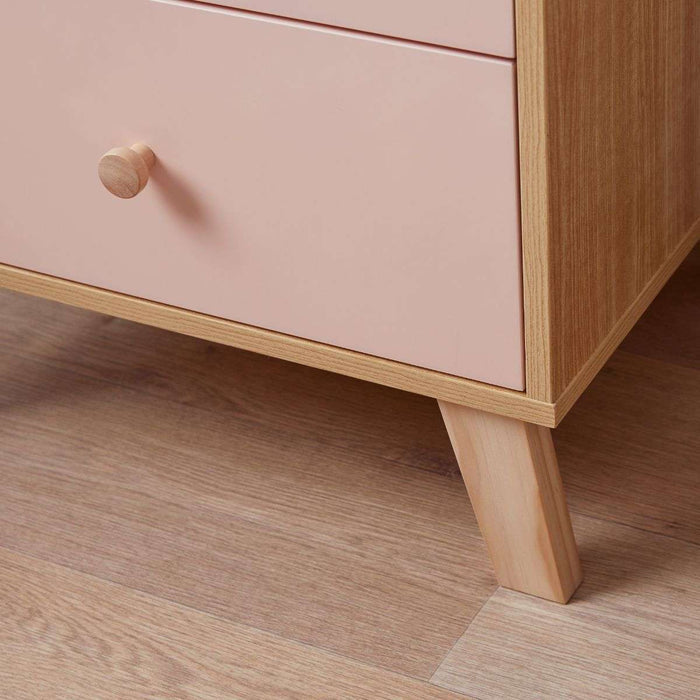 Aspen Bedside Table - Pink