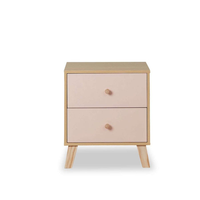 Aspen Bedside Table - Pink