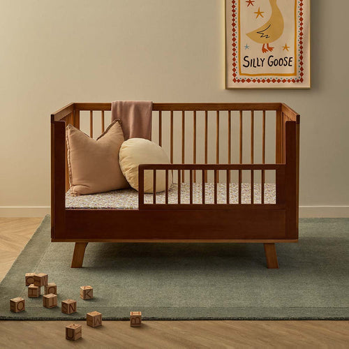 Aspen Cot Toddler Bed Half Frame - Hazelnut