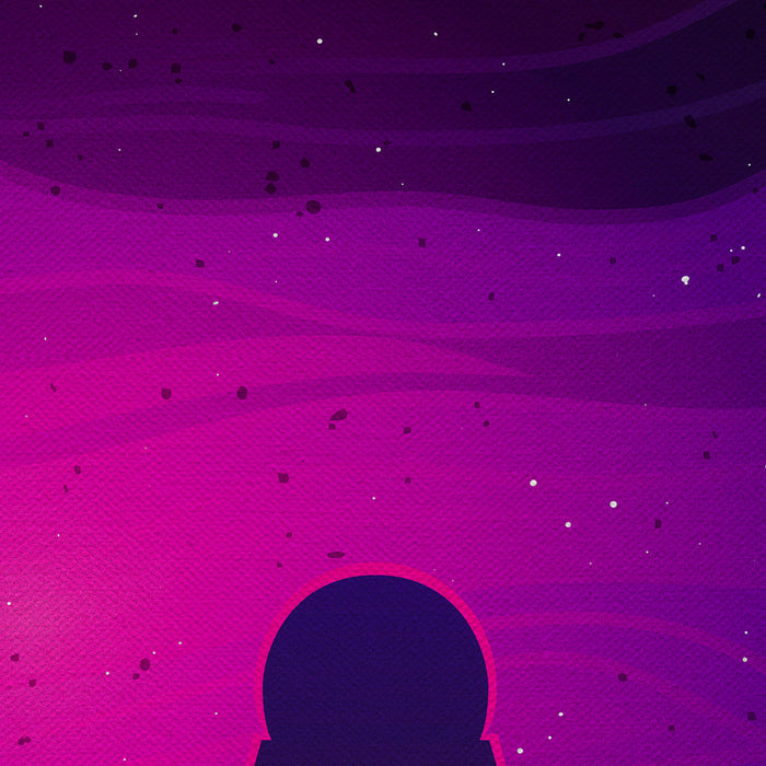 Astronaut Abstract Canvas Wall Art