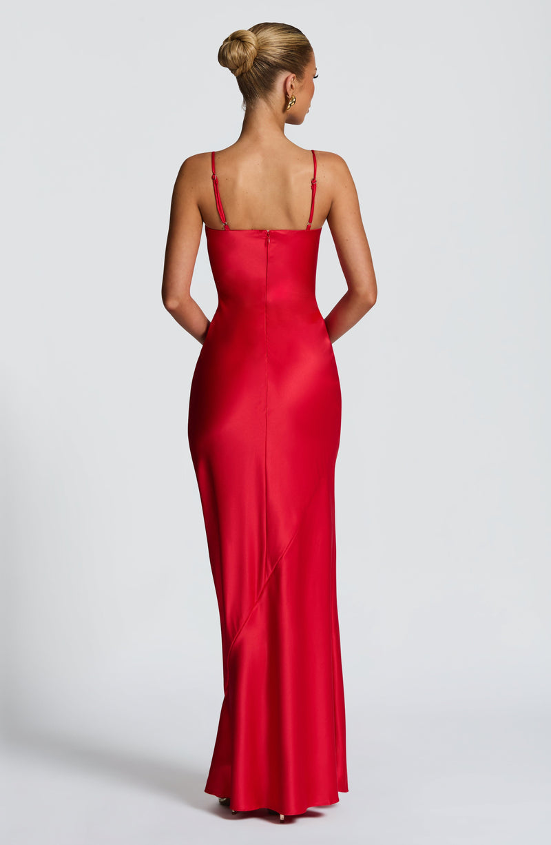 Athena Maxi Dress - Red Dress Babyboo Fashion Premium Exclusive Design