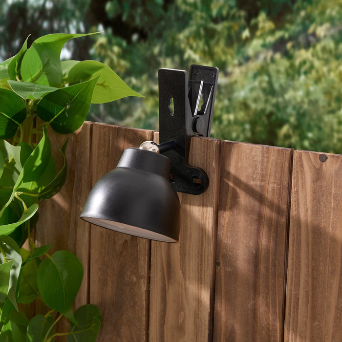 Atticus 4 - in - 1 Waterproof LED Rechargeable Light - Black - DUSK