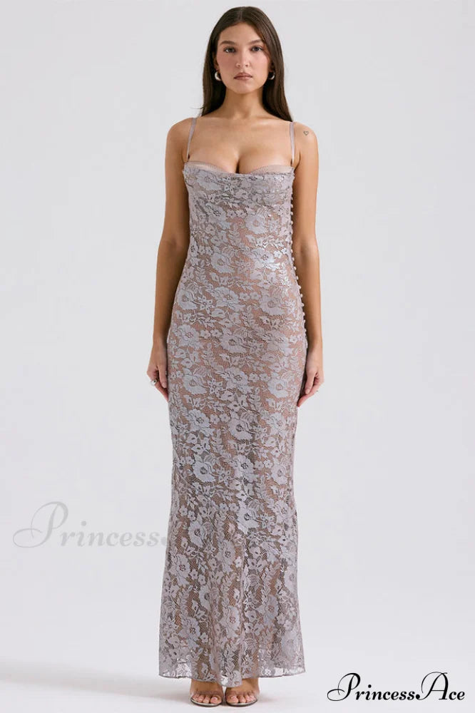 Azzurra Rose Lace Dress | Dress In Beauty