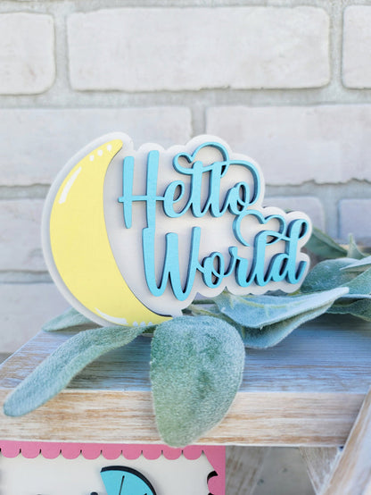 Baby Shower/Gender Reveal Tiered Tray Set- wholesale
