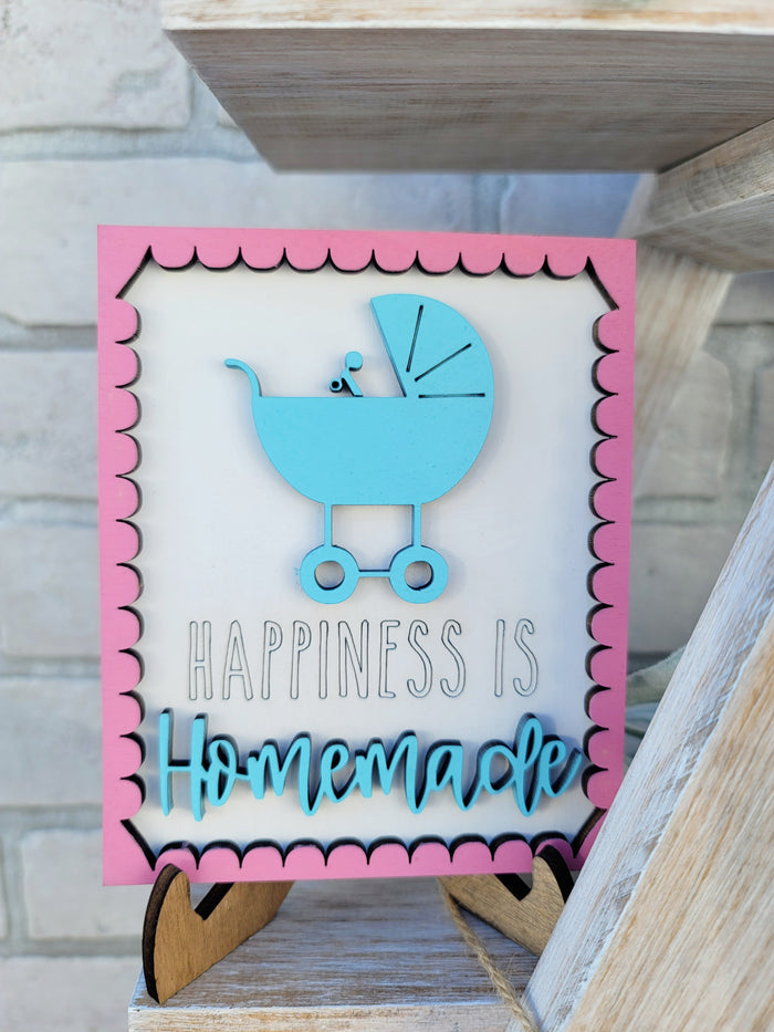Baby Shower/Gender Reveal Tiered Tray Set- wholesale