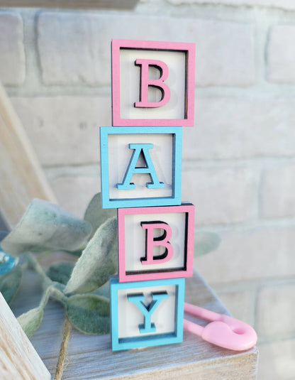 Baby Shower/Gender Reveal Tiered Tray Set- wholesale