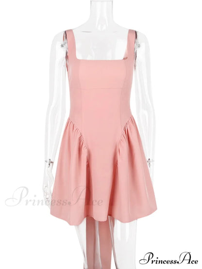 Backless Bow Stylish Mini Dress