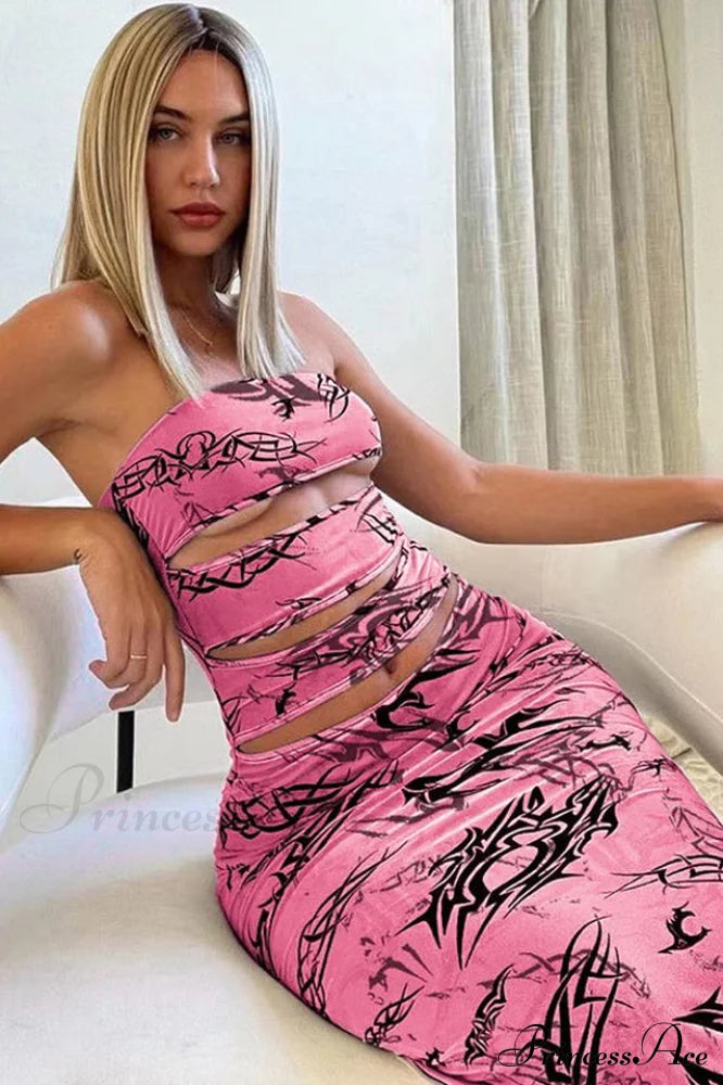 Bad Babe Mesh Maxi Dress | Dress In Beauty