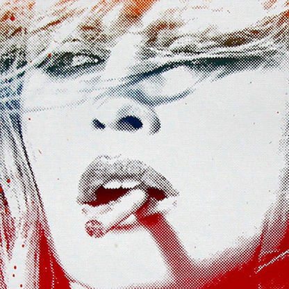 Banksy Brigitte Bardot Canvas Wall Art - SharpWallArts