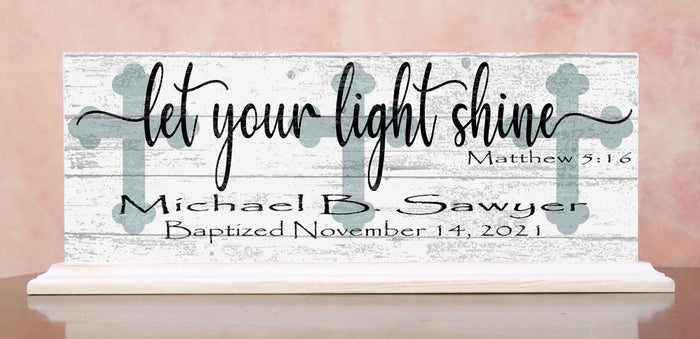 Baby baptism gift